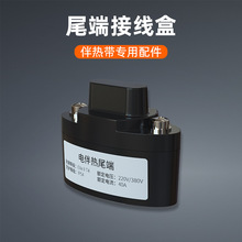 伴热带尾端接线盒/电加热带终端盒尾部封头/防爆电伴热带专用配件