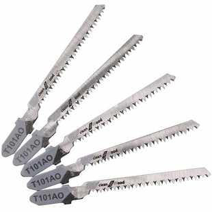 6E3X Woodworking Tool Fine-Tooth Saw Blade Jigsaw Blade Portable Saw Non-Chipping Double-Sided Fine-Tooth Metal Extended