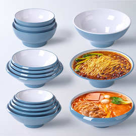 密胺仿瓷餐具面碗麻辣烫碗螺蛳粉碗酸辣粉碗炸酱面碗牛肉拉面碗