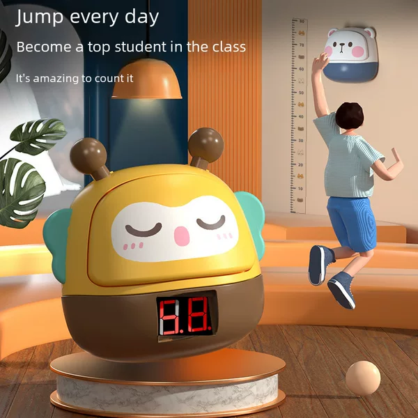 Touch High Count Jump High Pap Music Artifact Children's Bounce Luminous Intelligent Jump Boosting Training Long High Pap Device