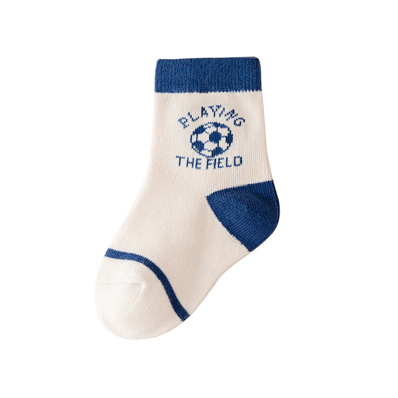 Calcetines para niños Otoño Tipo A Calcetines de algodón Tubo medio Calcetines para niños de 6 años Calcetines para niñas Calcetines para bebés Primavera y otoño Calcetines para otoño