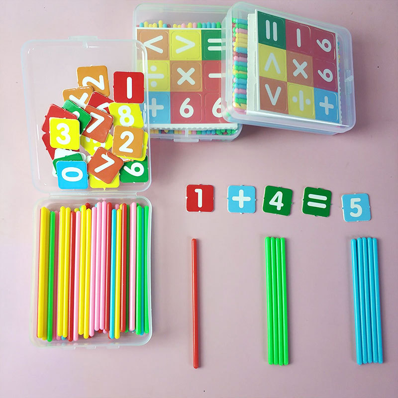 children's counting sticks for kindergarten for teaching maths