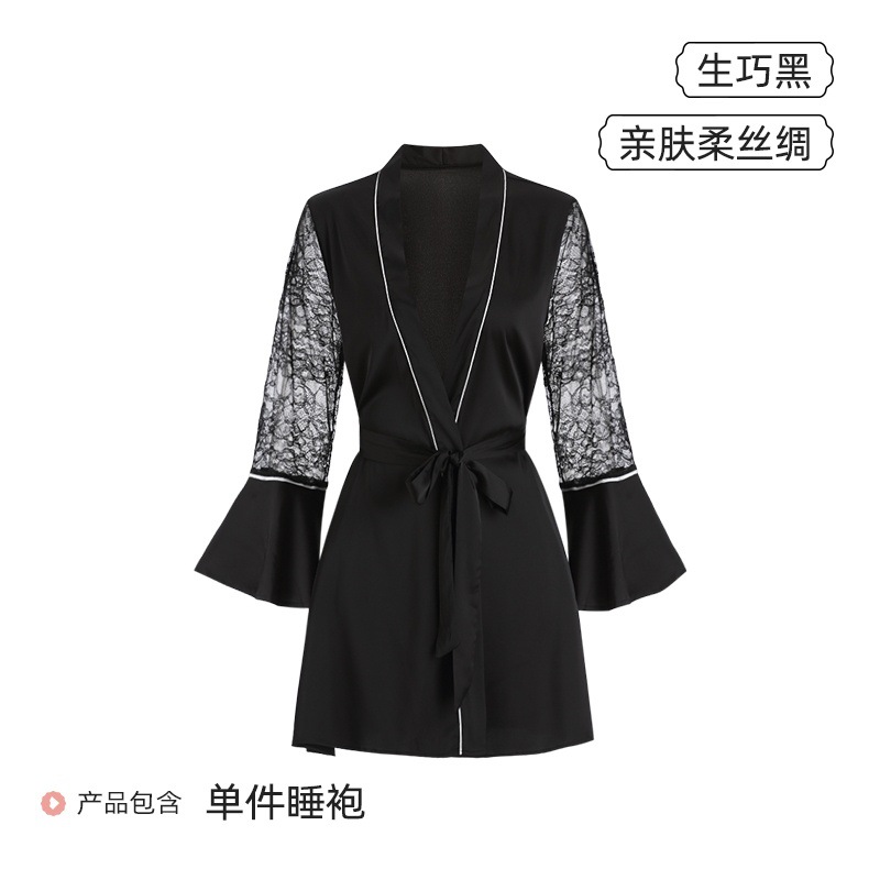 Shengqiao black (single nightgown) style A