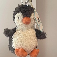 国産ジェリーキャットと同じスタイルのピーナッツペンギンバッグチャームぬいぐるみギフトキーホルダーかわいい人形