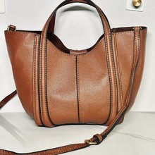 Z家女包2025新款水桶包高级质感菜篮子手提包百搭简约单肩斜挎包