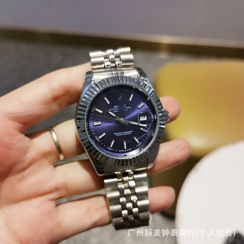 New model of the Rolex Datejust series mechanical watch, stylish business style with large dial and solid steel strap New model of the Rolex Datejust series mechanical watch, stylish business style with large dial and solid steel strap