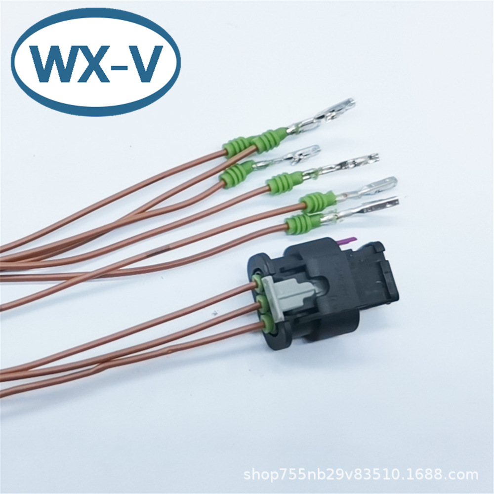 3HDCLIP02RD 国产 汽车线束接插件 可线束生产一套起 连接器