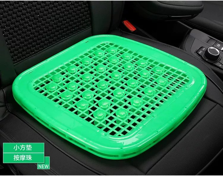 Car seat cushion, summer cooling pad, ventilated and breathable, specialized for trucks, forklifts, vans, forklifts, and excavators, double-layer seat