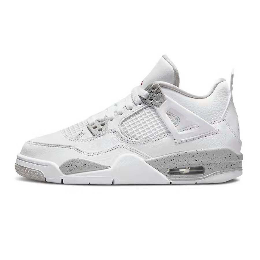 Fábrica de calzado Putian, suministro directo transfronterizo de zapatillas de baloncesto aj4 amarillo eléctrico, blanco París, gato Thor Joe 4 para hombre y mujer, duraderas