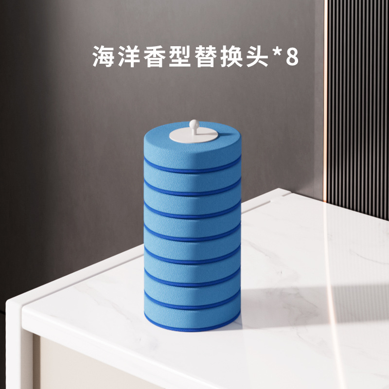 使い捨てトイレブラシ 家庭用 死角なし トイレ掃除ブラシ 新型神器 壁掛け式 クリーニング 交換用ブラシヘッド|undefined