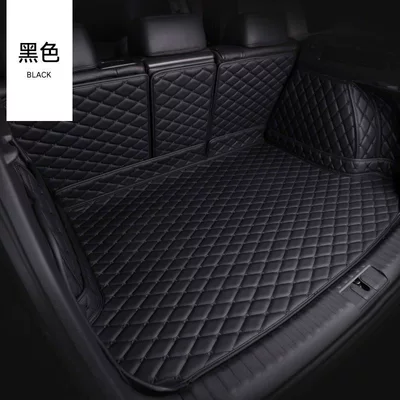 Full Surround – Trunk Mat - full-coverage-hangzhou-embroidery-black-lexus-es-imported