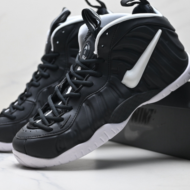 Putian nk One Foamposite mid-top retro basketball shoes NBA Hardaway stylish non-slip wear-resistant trendy sneakers Putian nk One Foamposite mid-top retro basketball shoes NBA Hardaway stylish non-slip wear-resistant trendy sneakers