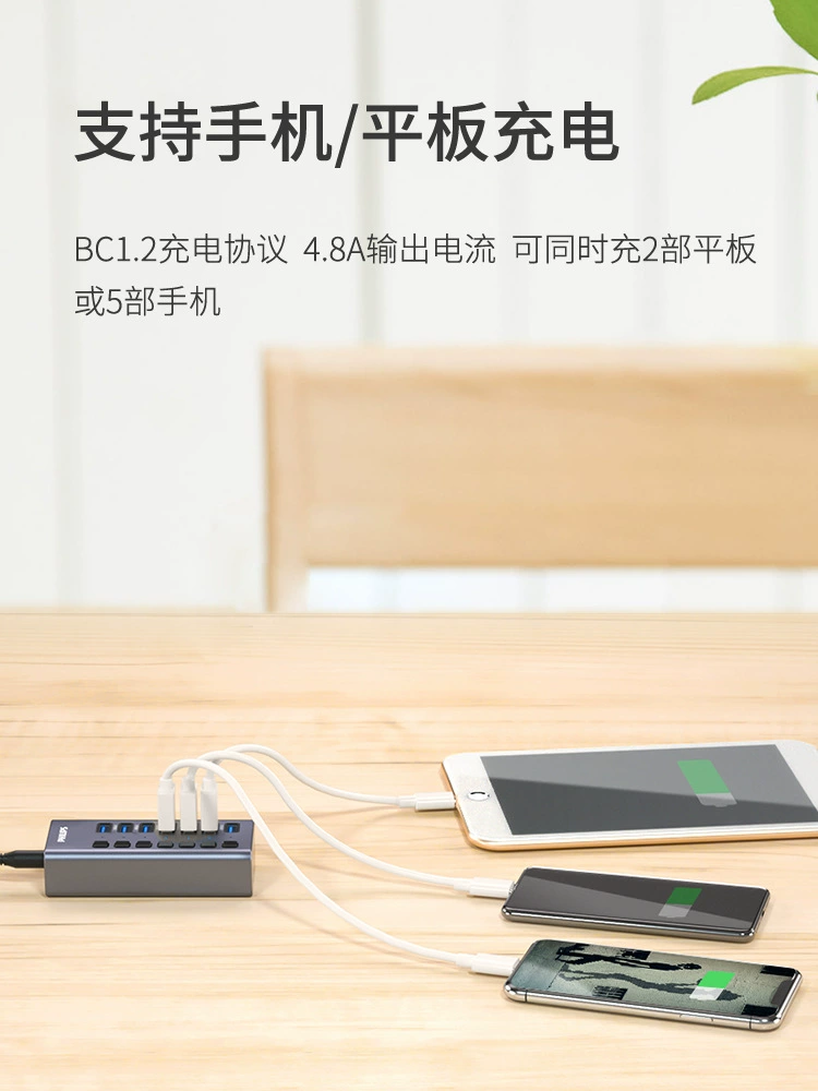 Поставщик питания Philips, USB-флеш-накопитель, зарядка для мобильного телефона, ноутбук, 10