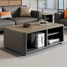 办公经理真皮商务休息区贵宾会客接待银行会议室沙发茶几组合