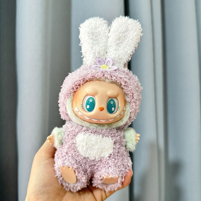 服のみ】第二世代ブラインドボックス ラブブ服 エポキシ樹脂製顔飾り ラブブ シットシットパーティーシリーズ ベビー服 可愛い|undefined