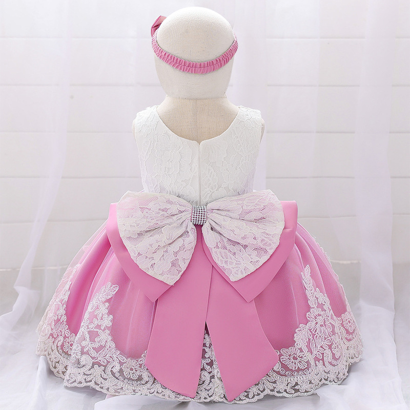 欧米のクロスボーダーの新商品の子供のドレスのレースは色を合わせます。|undefined