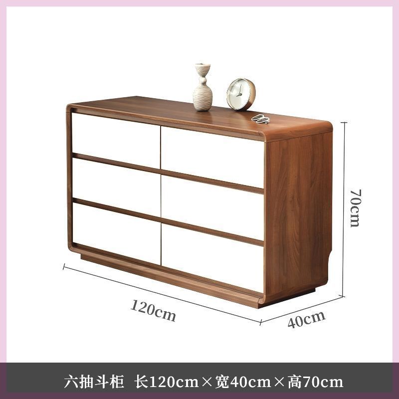 흰색 6단 서랍장 120