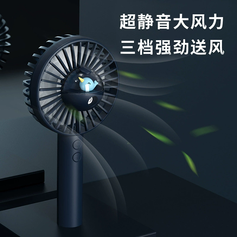 Spray, air fan, cartoon handheld small table humidifier