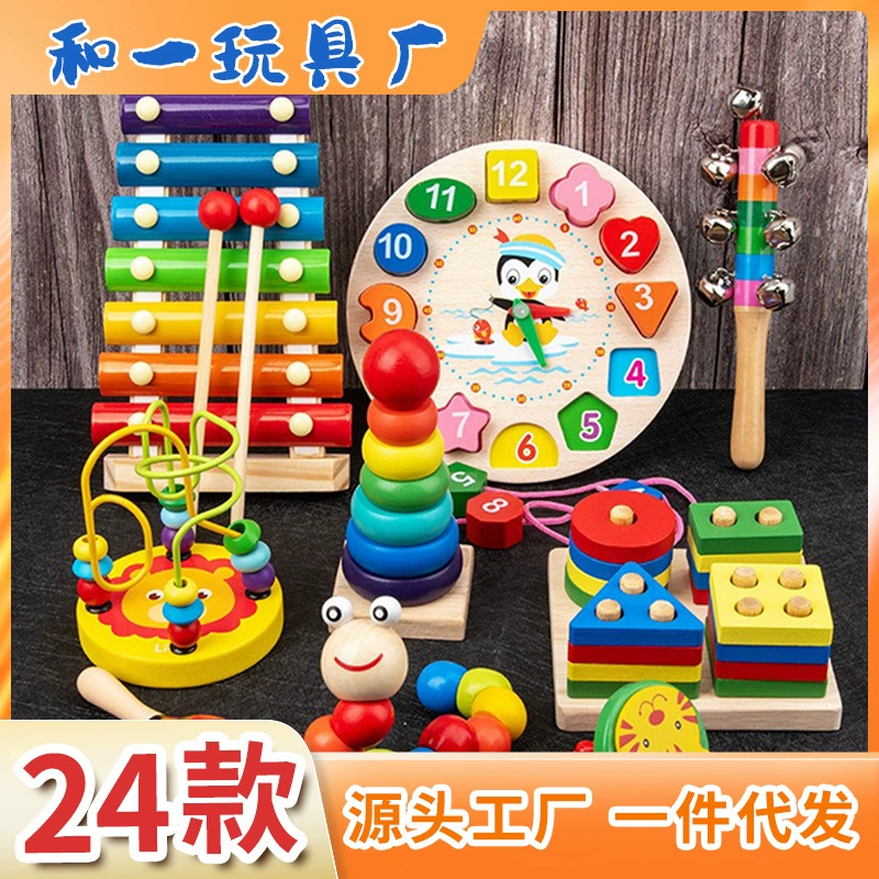 Игрушка, музыкальные музыкальные деревянная металлофон, 1-3 года, обучение