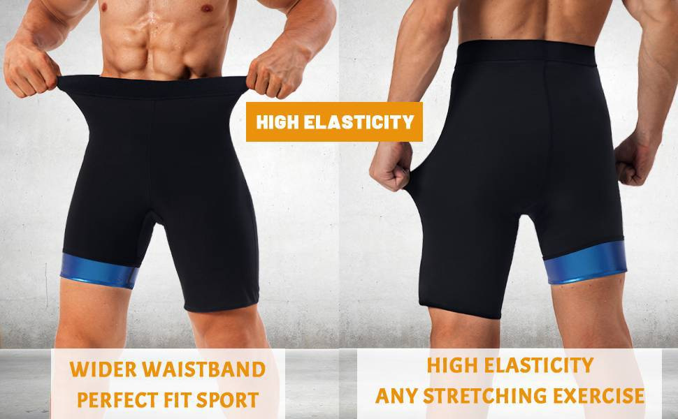 Pantaloni sportivi da uomo transfrontalieri, pantaloni attillati elastici alti in plastica con chiusura a pancia, pantaloni attillati sportivi primaverili e autunnali_voghion.com