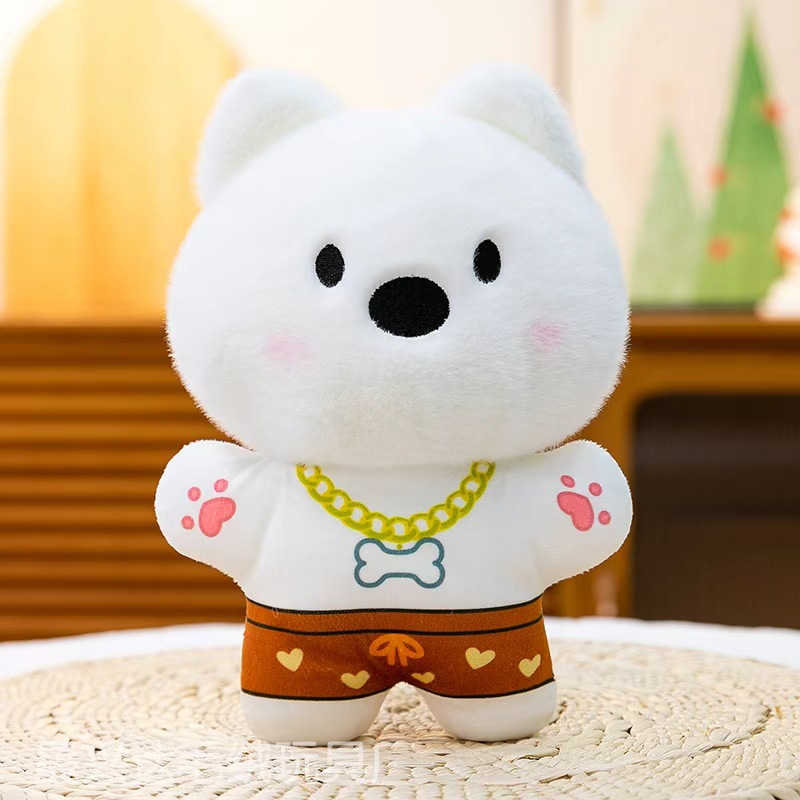 Juguete de peluche muñeca de lanzamiento de boda Máquina de agarre de 8 pulgadas nudo de muñeca actividad de promoción de boda anillo de puesto de muñeca pequeña