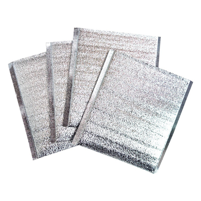 Insulation bag aluminum foil thickened catering take-out disposable barbecue three-dimensional tin foil insulation package cold factory direct supply