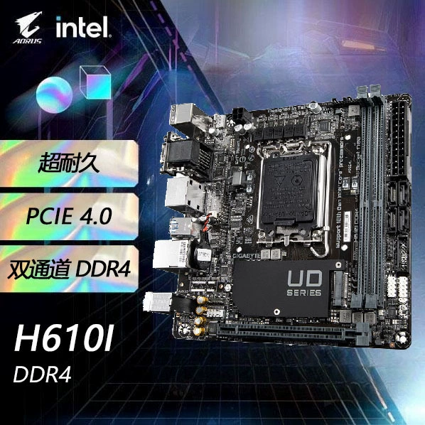 Подходит для Intel Gigabyte H610i DDR4, поддерживает процессоры 12/13 поколения LGA1700
