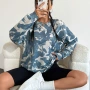 跨境扎染休闲欧美卫衣