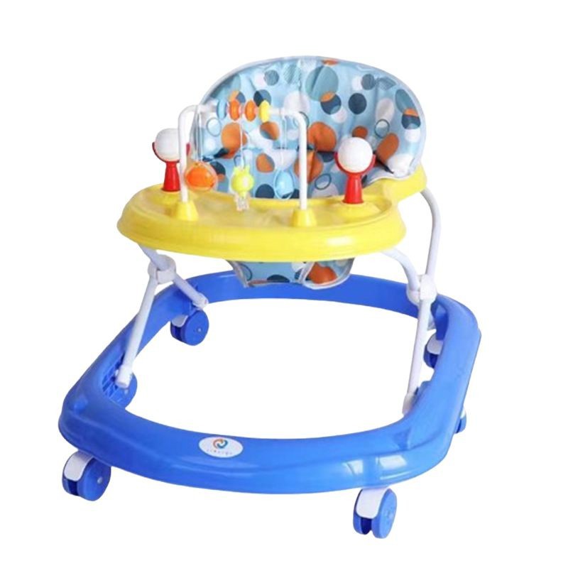 2025 nuevo andador de bebé bebé masculino y femenino multifunción antivolcado 6-12 meses plegable