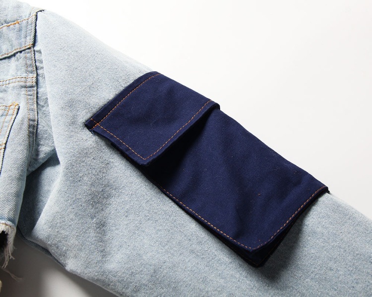 Dammekleeder Stil Denim Splicing Lämmchewoll Kuerzmodell Trend Plus Samt Kotteng Mantel Grenziwwerschreidend Design Jackett am selwechte Stil fir Fraen_voghion.com