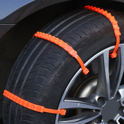 Car anti-skid chain, car suv universal snow anti-skid tie, adjustable nylon tire anti-skid chain wholesale