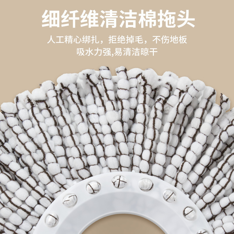 回転モップ家庭用ワンモップクリーン2025新しい乾湿両用水バケツオールインワンモップ自動脱水ハンドフリー洗濯|undefined