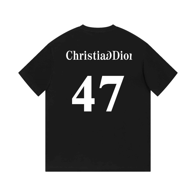 D's 夏春 Tシャツ トレンド 万能 半袖 プリント レタード コットン ゆったり ラウンドネック 絶妙な Tシャツ|undefined