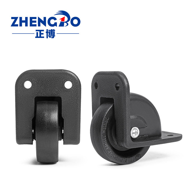 Luggage corner wheel accessories, wear-resistant one-way wheels for travel trolleys, caster wheels for audio equipment and toolboxes
