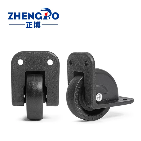 Luggage corner wheel accessories, wear-resistant one-way wheels for travel trolleys, caster wheels for audio equipment and toolboxes