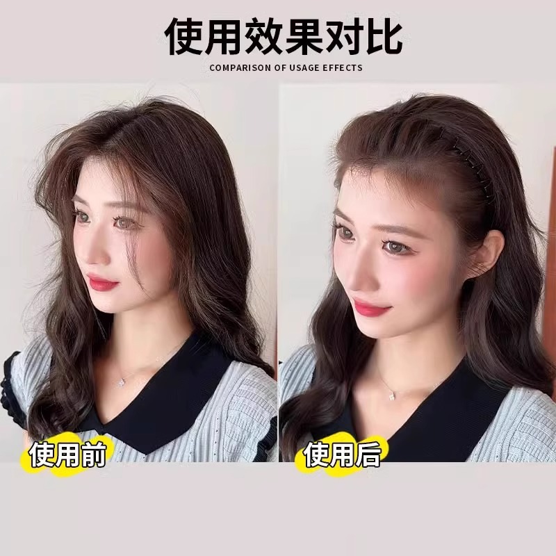 Brazo de cabello para mujeres 2025 nuevo deporte de verano onda invisible brazo de cabello de presión de cabello de cabello