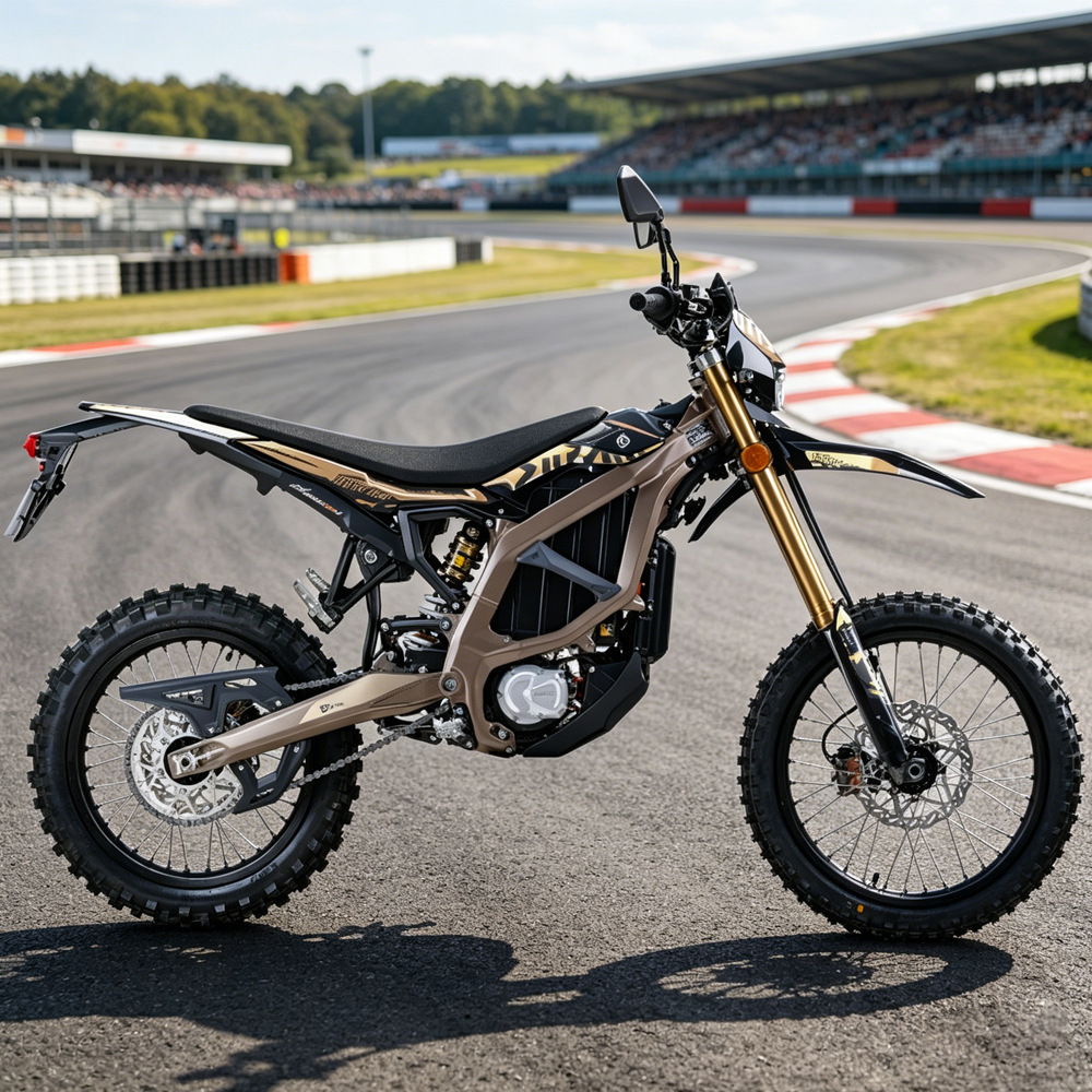 Motocicleta eléctrica de todoterreno de Surron Ultra Bee 24.5kw de carreras de resistencia de dos ruedas de batería deportiva