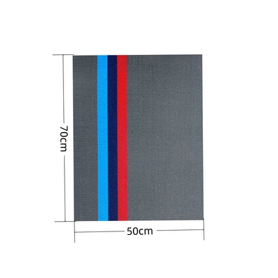 Universal Foot Pad: are easy to clean - bmw-gray-single-front-passenger-seat-5070