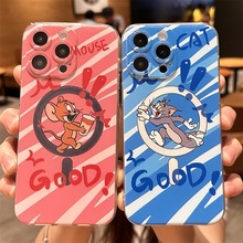 磁吸magsafe适用苹果17promax手机壳iPhone16汤姆杰克15/14/13/12