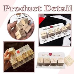 クロスボーダーDateナイトチェスターダーク木製デートの夜サイコロバレンタインプレゼント
