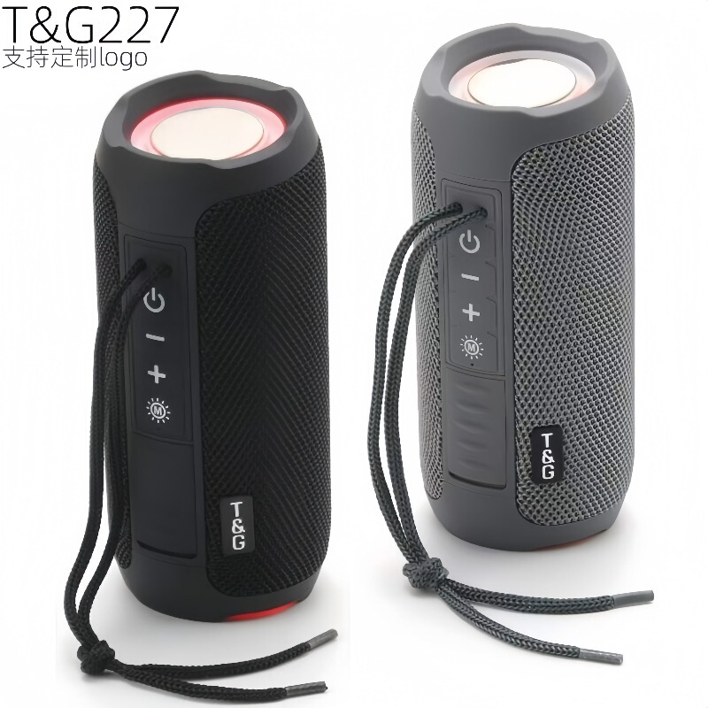 クロスボーダー新 TG227 ワイヤレス Bluetooth スピーカー屋外デスクトップファブリックポータブル USB カードサブウーファーオーディオ|undefined