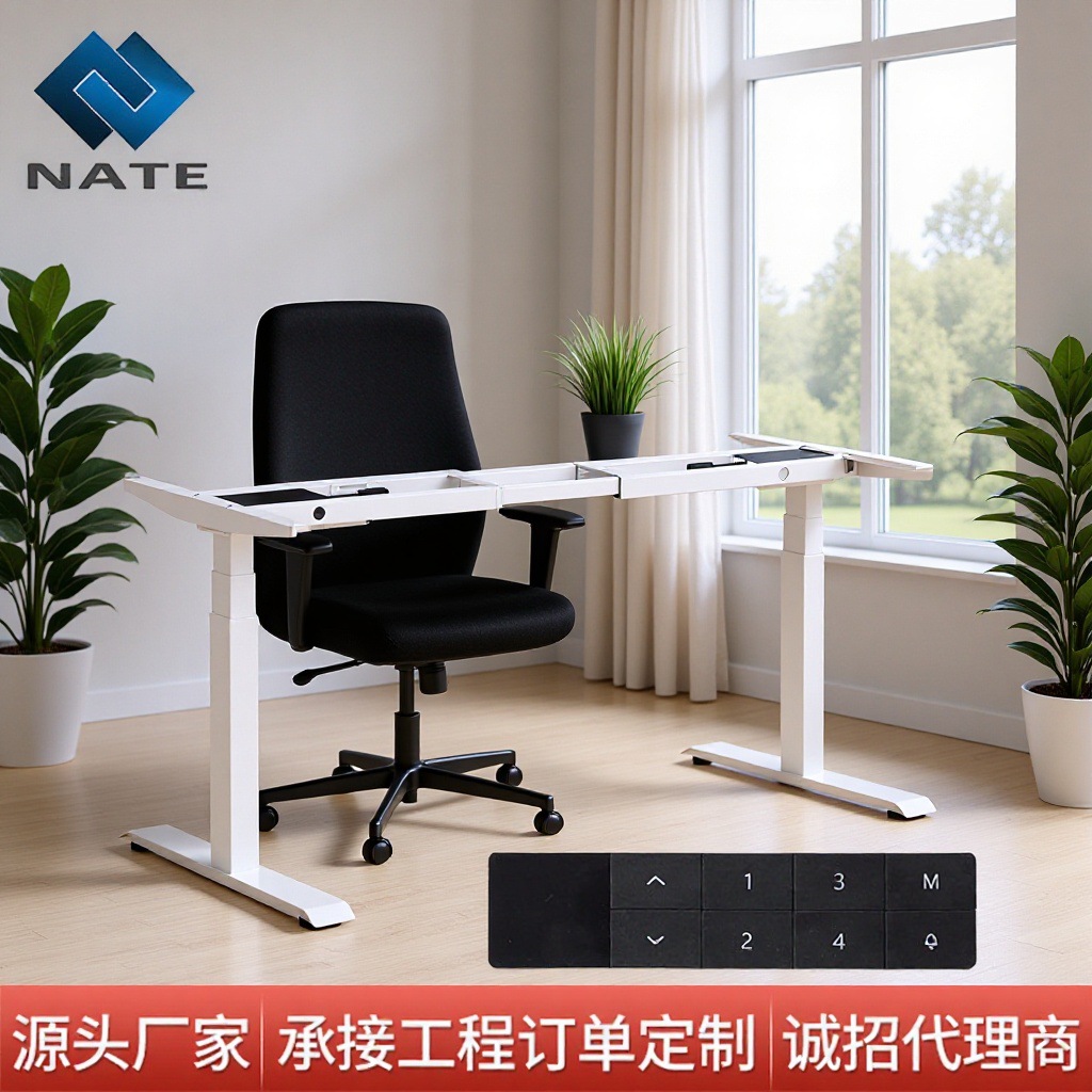 Adjustable Height Desk, Adjustable Height Computer Desk, Adjustable Height Gaming Desk, Adjustable Height Study Desk, Dual Motor Adjustable Desk Legs
