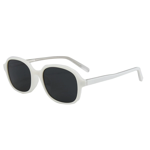 C5 milk white frame gray film