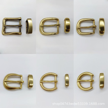黄铜皮带扣针扣 休闲女男式皮带扣 腰带扣头 裤带扣卡子2.5 3.0cm