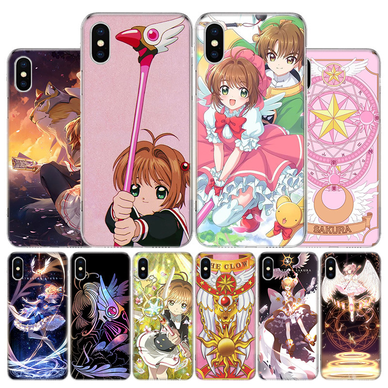 For Apple Mobile Phone Case Cherry Blossom Animation Cover Mobile Phone Case Apple iPhone 11 12 13 14 Pro 7