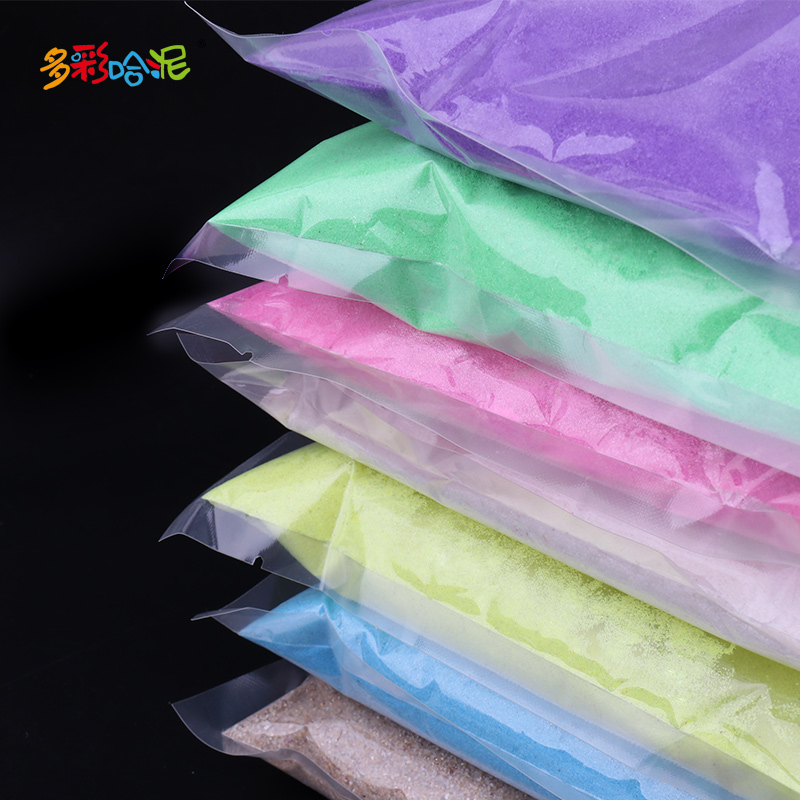 Color sand beach sand diy building sand table model seaside matching…