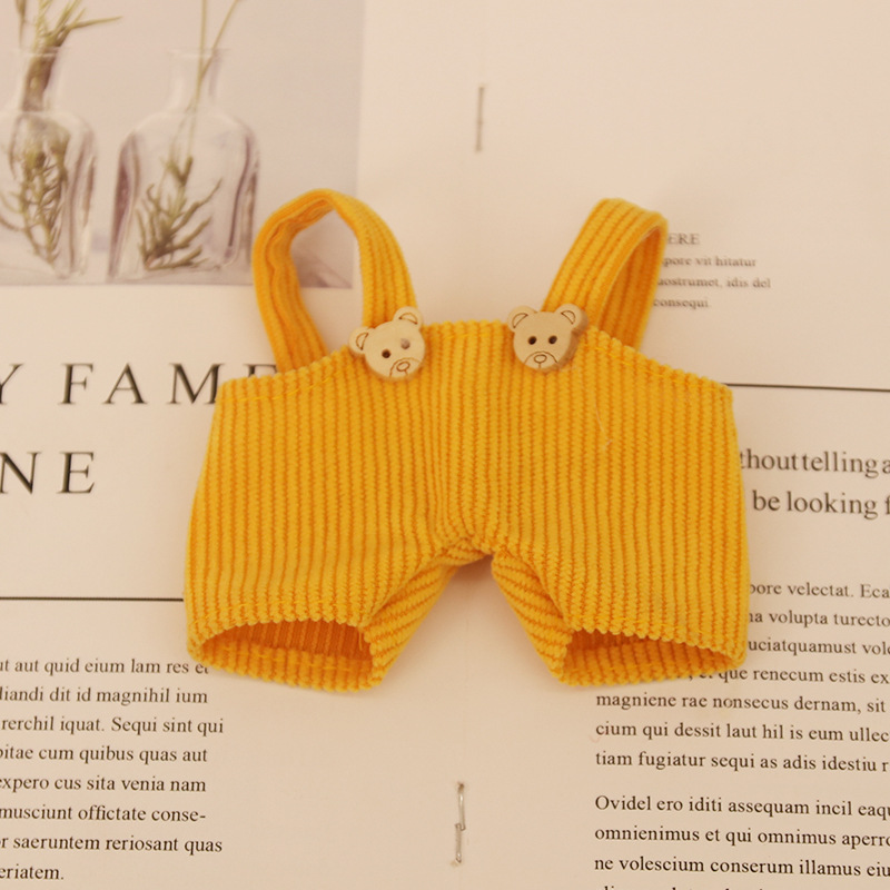 Muñeca de felpa de 10cm, babero, ropa, conejo de buen comportamiento, jeans de juguete, ropa de bebé para perros, accesorios al por mayor