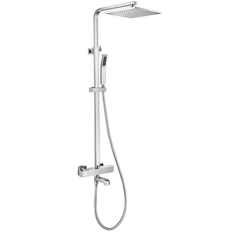 Válvula mezcladora de temperatura constante de cobre, ducha de bañera, grifo de agua fría y caliente, ajuste automático de temperatura, kit simple, venta al por mayor transfronteriza image 19