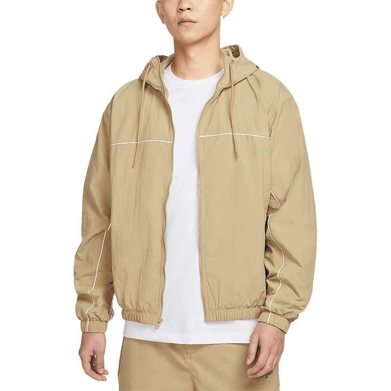 Весенне-осенняя повседневная спортивная солнцезащитная одежда, уличная быстросохнущая дышащая стандартная одиночная одежда, куртка на молнии с капюшоном для пар HJ2013