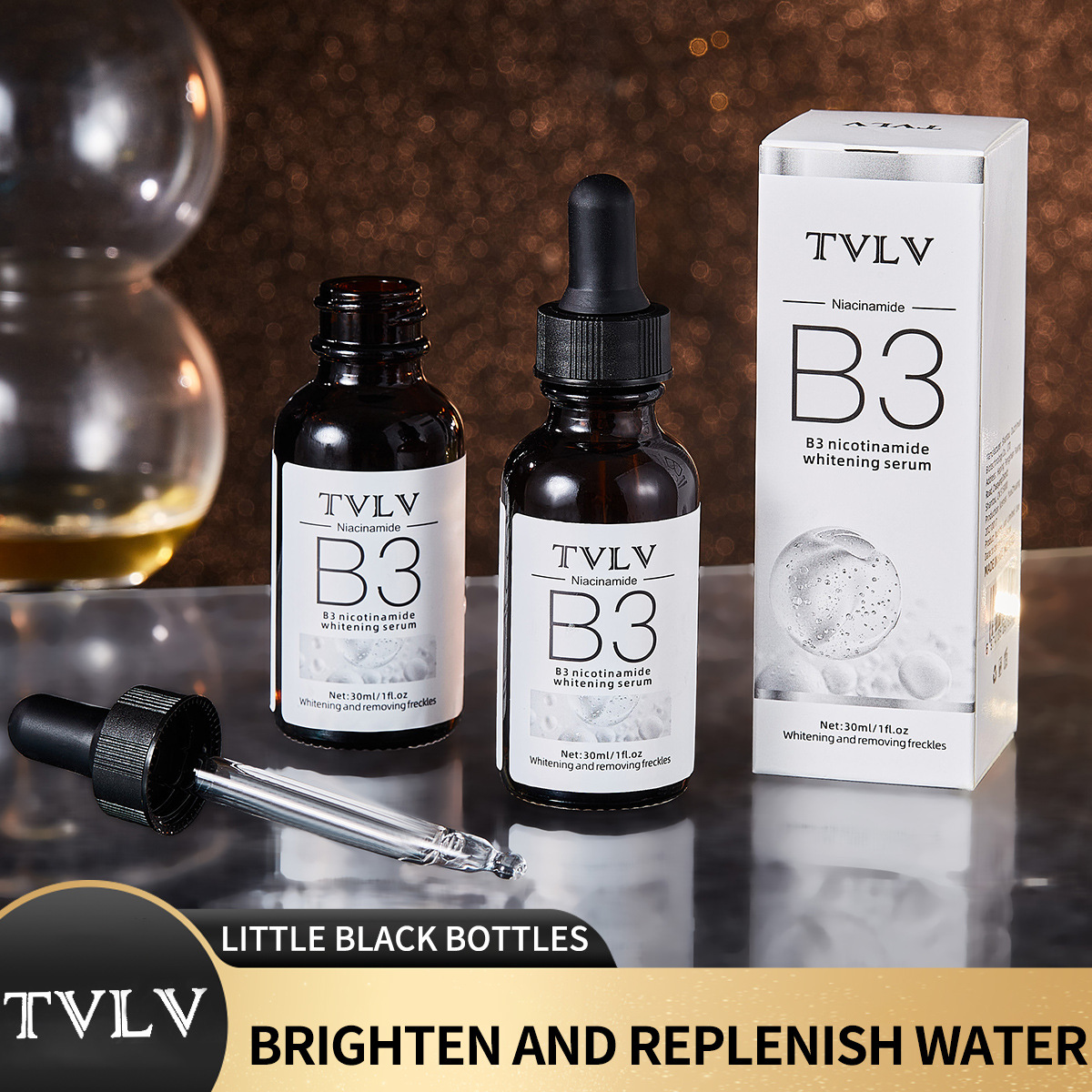 brightening moisturizing delicate serum contains niacin